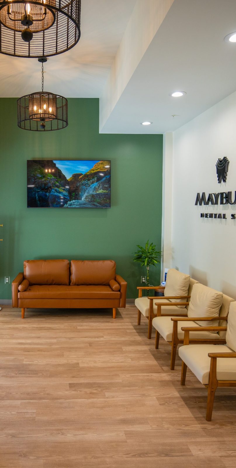 Maybury Dental Spa reception picture